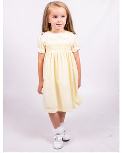 BEAU KIDS LEMON SMOCK DRESS