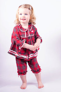 Beau Kids Tartan Girls Pyjamas