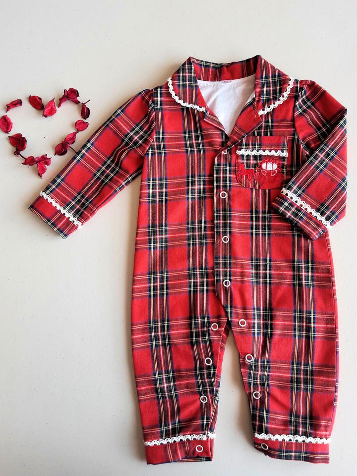 Baby tartan clearance pyjamas